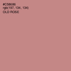 #C58686 - Old Rose Color Image